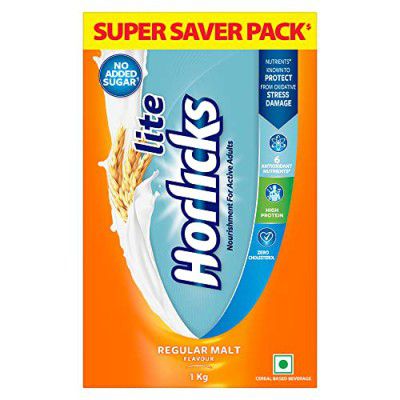 Horlicks Lite Regular Malt Carton - 1kg