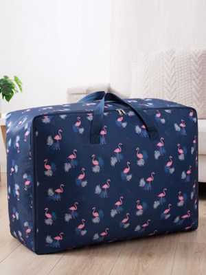 HOUSE OF QUIRKBlue Printed Wardrobe Organisers