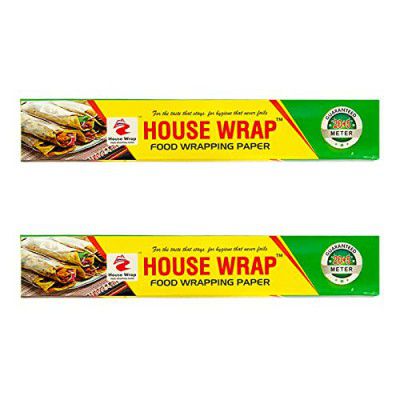 House Wrap Food Wrapping Paper Roll for Food Packing, 25 Meter (Pack of 2)