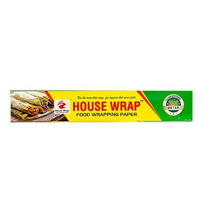 House Wrap Food Wrapping Paper Roll for Food Packing, 25 Meter Food Wrapping Paper, Premium Food Wrap Paper (Pack of 1)