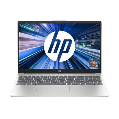 HP 15 AMD Ryzen 3 7320U fc0026AU Laptop (8GB LPDDR5 + 512GB SSD + AMD Radeon Graphics)