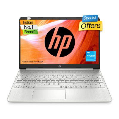 HP 15s 12th Gen Intel Core i3-1215U 15s-fq5007TU Laptop (8GB RAM + 512 GB SSD)