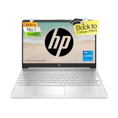 [Extra ₹7000 off] HP 15s 12th Gen Intel Core i5-1235U fy5009TU Laptop (16GB DDR4 RAM + 512GB SSD + Intel Iris Xe graphics)