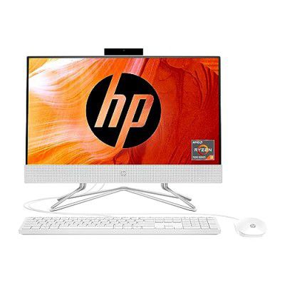 HP 22-Dd0786In All-in-One Pc AMD Ryzen 3 3250U 22-Inch Fhd Anti-Glare Desktop (4Gb Ram/512Gb)