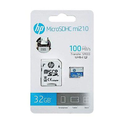 HP 32GB Class 10 MicroSD Memory Card (Micro SDHC mi210)