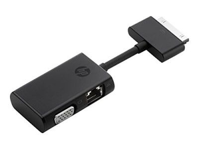 HP Dock Connector to Ethernet and VGA Adapter for EliteBook Folio Ultrabooks