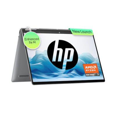 HP 14-fa0052AU ? Envy x360, AI, AMD Ryzen 7 8840HS, 14-inch ,16GB LPDDR5, 512GB SSD,(Silver, 1.44 kg)