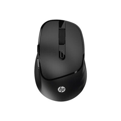 HP M120 Wireless Mouse, USB-A Nano dongle, 2.4 GHz Wireless Connection, 6 Buttons, Up to 1600 dpi, Optical Sensor, Ergonomic Design, 12-Month Battery Life, 3-Year Warranty, 60g±5%, Black, 7J4G4AA