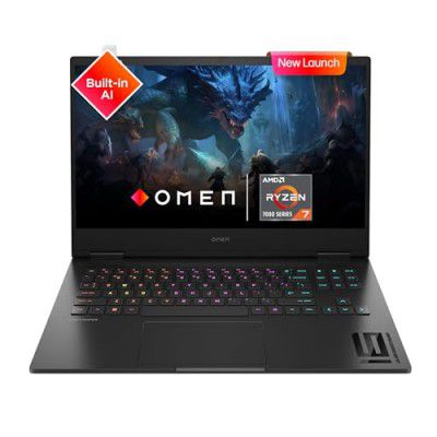 HP OMEN AMD Ryzen 7 7840HS 16-xd0015AX Gaming Laptop (16GB DDR5 RAM + 1TB SSD + 6GB RTX 4050 GPU)