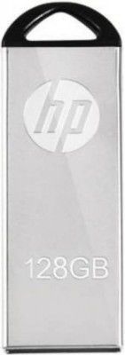 HP v220w 128 GB Pen Drive  (Grey, Black)