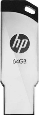 HP V236w 64 GB Pen Drive (Silver)