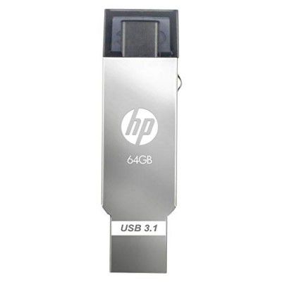 HP X304M Type C OTG Flash Drive 64Gb, USB, 1 Count