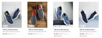 HRX By Hrithik Roshan Shoes Upto 84% Off