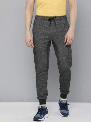 HRX by Hrithik Roshan Self Design Men Grey Track Pants