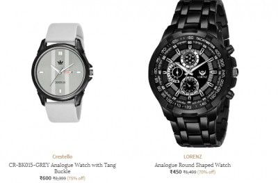 Flat 60% - 90% Off on Watches