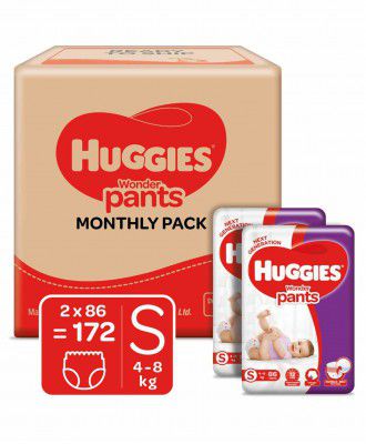 Buy Huggies Complete Comfort Dry Pants Small (S) Size Baby Diaper