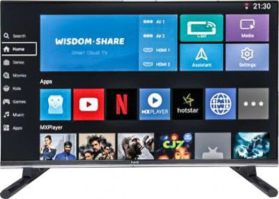 Huidi 32 inches Frameless HD Ready LED Smart Android TV HD4FSPRO (Black)