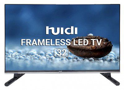 Huidi HD6FN 32 Inches HD Ready LED TV | Frameless Display