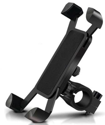 Humble Bike Phone Mount- Adjustable 360° Rotation Bicycle Phone Mount | Anti Shake and Stable Cradle Clamp | Bike Accessories for Any Smartphones| Bike Phone Holder for Maps and GPS. (Black)