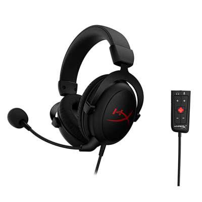 HyperX Cloud Core + 7.1 Gaming Headset for PC, PS4, Xbox One, Nintendo Switch, and Mobile Devices (HX-HSCC-2-BK/WW)