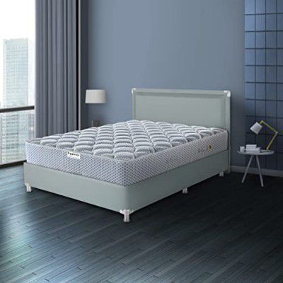 Hypnos Allure Luxury 6 Inch Medium Firm Single Size Pocket Spring Mattress Steel Grey (72X36X06)