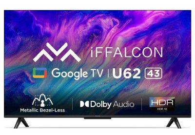 iFFALCON 43" iFF43U62 4K Ultra HD Smart LED Google TV