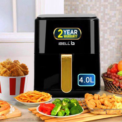 iBELL AF400M Air Fryer 4L, 1400W, Full Touch Controls