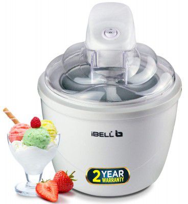 iBELL ICM15L2 Ice Cream Maker,1.5L, Sorbet/Slush/Frozen Yoghurt Maker