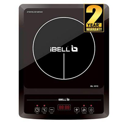 iBELL Induction Cooktop, 2000W with Auto Shut Off 