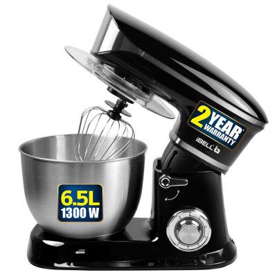 iBELL Stand Mixer, SM4650S with Adjustable Head, 6.5 Litre,1300 Watt