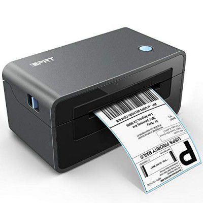 iDPRT SP410 Thermal Label Printer, 203 DPI Bar Code Label Printer, 4×6" Shipping Label Printer, Compatible with Windows, Mac, Chrome OS