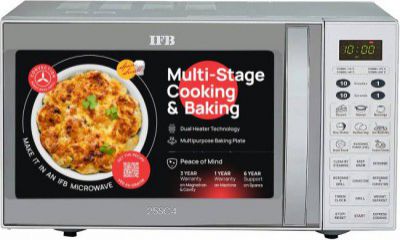 [Extra ₹3022 Off] IFB 25 L Metallic silver Convection Microwave Oven (25SC4)