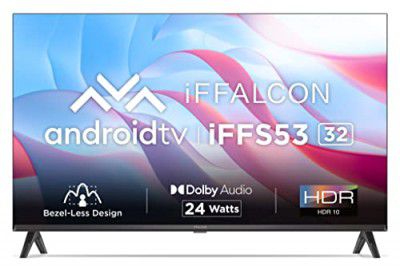 iFFALCON 32" Bezel-Less S Series HD Ready Smart Android TV iFF32S53