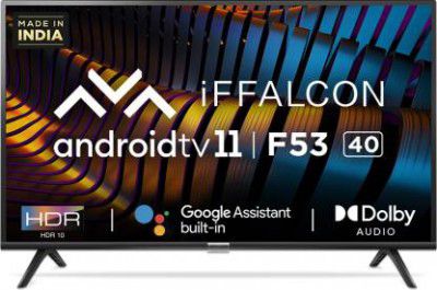 iFFALCON by TCL F53 100 cm (40 inch) Full HD LED Smart Android TV with Android 11 (40F53)