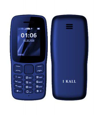 IKALL K100 Mobile (1.8 Inch, Dual Sim) (Blue)