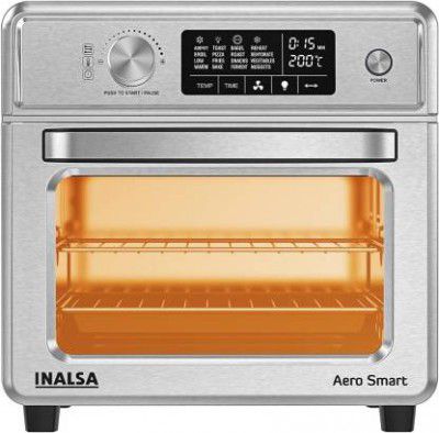 Inalsa Aero Smart Oven 1700W |16 Preset Programs | Rotisserie & Convection Function Air Fryer  (23 L)