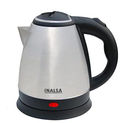 INALSA Electric Kettle 1.5 Liter with Stainless Steel Body - Kwik