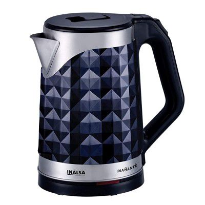 Inalsa Electric Kettle Double Wall 1.8L Diamante 1300W