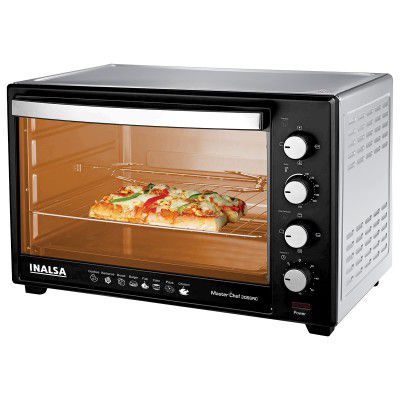 Inalsa Oven MasterChef 30SSRC OTG (30 Liters) with Motorised Rotisserie and Convection, 1600W