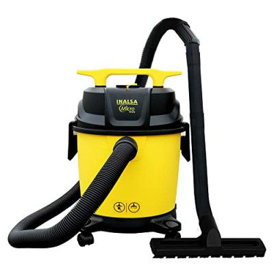 INALSA Wet and Dry Vacuum Cleaner for Home,10 ltr Capacity,1200 W, 17 kPa Suction, Blower Function, HEPA Filter, Wet Vacuum Cleaner