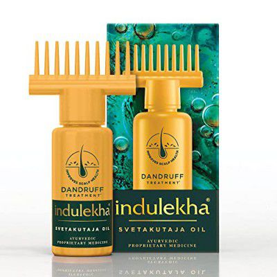 Indulekha Svetakutaja Oil|Ayurvedic Medicinal oil for dandruff treatment|100% Ayurvedic Oil|100ml