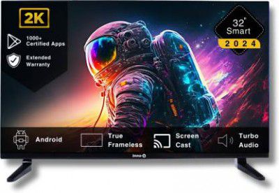 InnoQ Spectra 32 inch HD Ready LED Smart Android TV with 30W Boom Speakers (32S-SPECTRA/1)