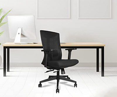 INNOWIN Henry Medium Back Ergonomic Office (Black)