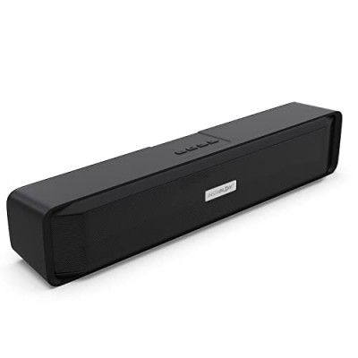 INSTAPLAY STAGE100PRO Bluetooth Soundbar Speaker, 16W Output/BT5.0/USB/TF CardC Type Fast Charging, Powerful Bass