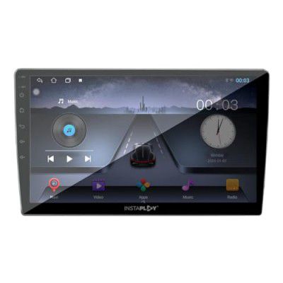 Instaplay Universal Car Android System | TS7 9 Inch IPS Display Full HD Screen | Android 12 | Double Din Multimedia Player | 2GB RAM/32GB ROM | Wi-Fi | Bluetooth