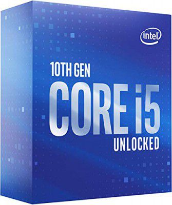 Intel Core i5-10th Gen Processor (i5-10600K LGA 1200, 4.1 GHZ, 12 MB Cache)