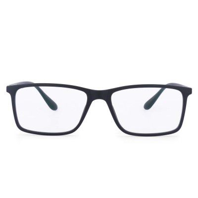 Intellilens Square Blue Cut Computer Glasses for Eye Protection | Unisex, UV ProtectionZero Power, Anti Glare & Blue Light Filter Glasses