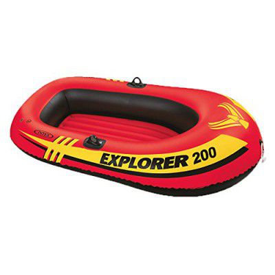 Intex 2-Person Sea Hawk Boat Set 73 in. X 37 in. 18 Ga Vinyl