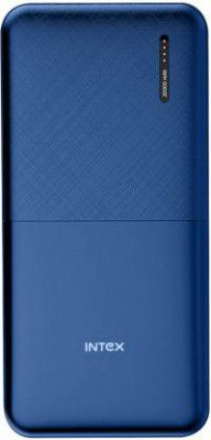 Intex 20000 mAh Power Bank (12 W, Fast Charging) (Navy Blue, Lithium Polymer)