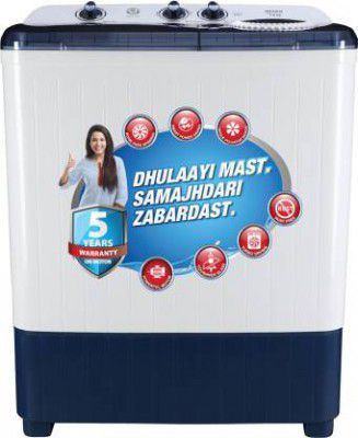 Intex 7 kg Semi Automatic Top Load Washing Machine WMSAD70BL